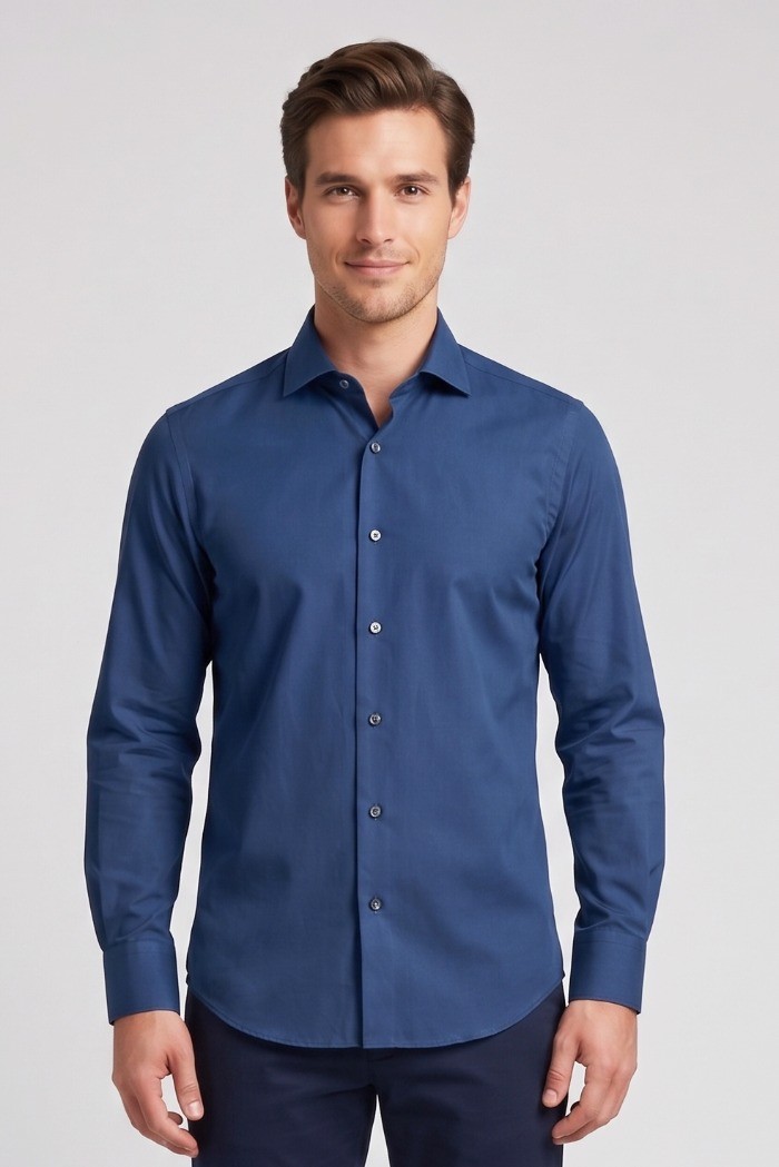 Paul Matthew camicia slim fit in cotone CF11-1612 [f3c72da4]