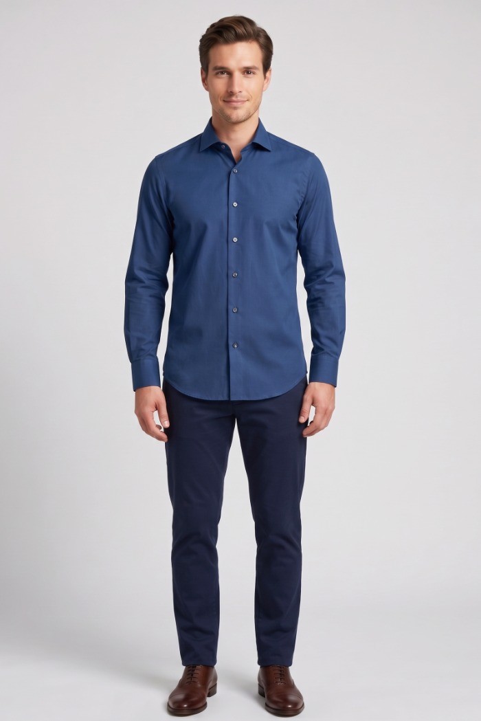 Paul Matthew camicia slim fit in cotone CF11-1612 [9dfcafad]