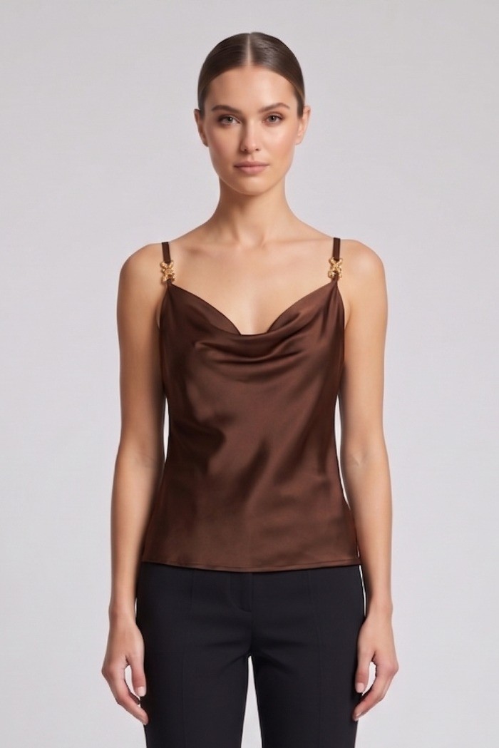 Fly Girl top con bretelle sottili 2984/02 [c586e013]