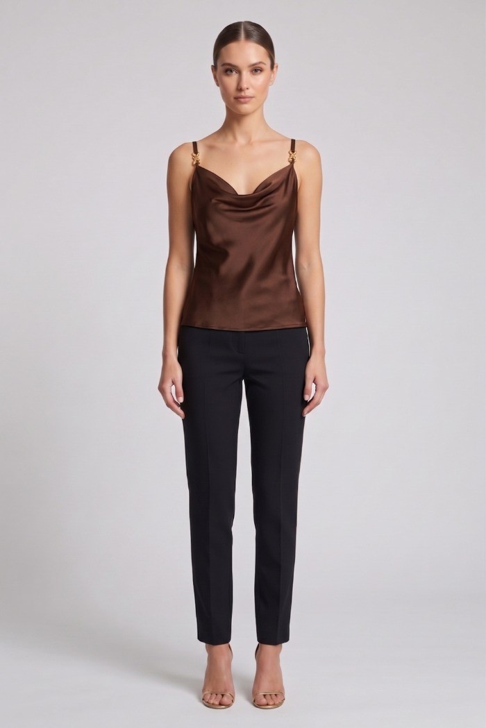 Fly Girl top con bretelle sottili 2984/02 [abbd621a]