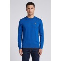 Refrigue maglia girocollo con logo patch R4059M261 [6064b262]