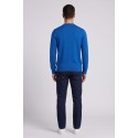 Refrigue maglia girocollo con logo patch R4059M261 [b942f16f]