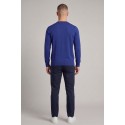 Refrigue maglia girocollo con logo patch R4059M261 [f52c007f]