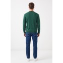Refrigue maglia girocollo con logo patch R4059M261 [ac7a2392]