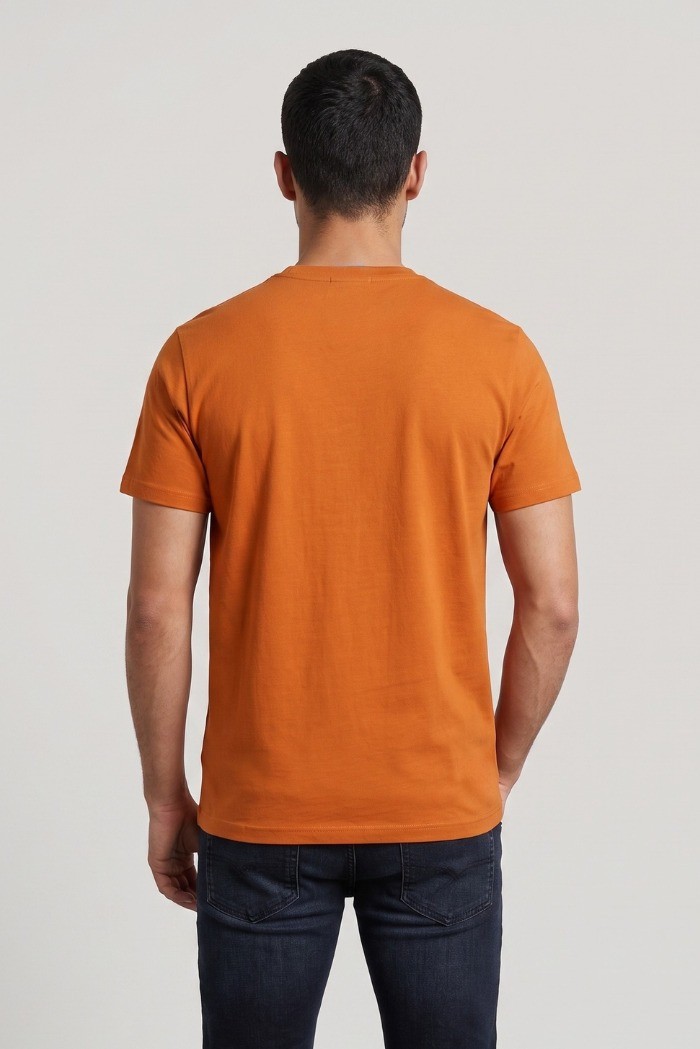 Refrigue t-shirt in jersey con logo patch R4529M261 [a894109e]