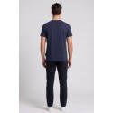 Refrigue t-shirt in jersey con logo patch R4529M261 [9c61fbe9]
