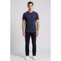 Refrigue t-shirt in jersey con logo patch R4529M261 [2b7c3aed]