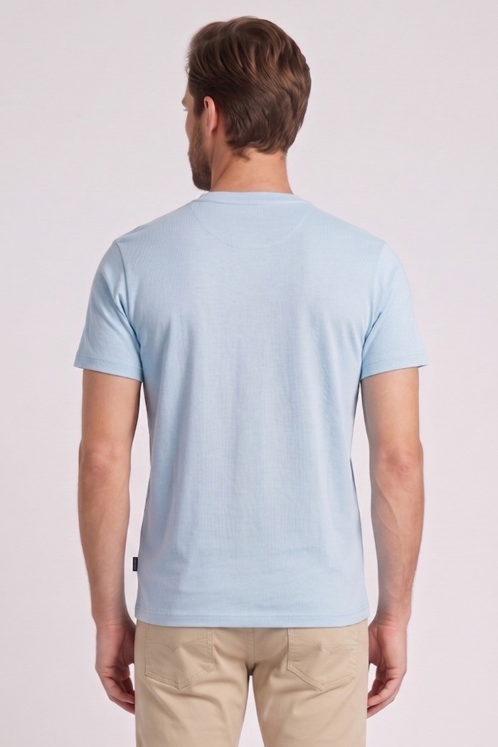 Refrigue t-shirt in jersey con logo patch R4529M261 [94338b3a]