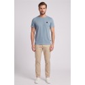 Refrigue t-shirt in jersey con logo patch R4529M261 [232e4a3e]