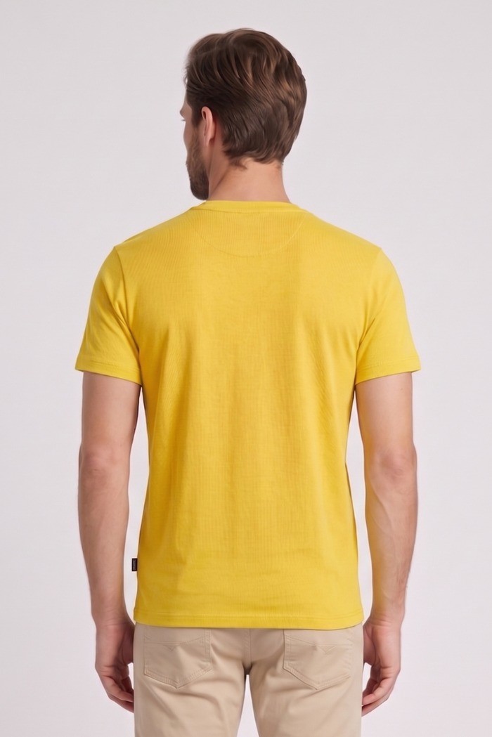 Refrigue t-shirt in jersey con logo patch R4529M261 [b5a9d94f]