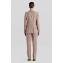 Markup tailleur gessato in misto lino e cotone MW1660003 [6a5c4224]