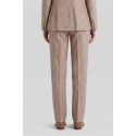 Markup tailleur gessato in misto lino e cotone MW1660003 [b62a4637]