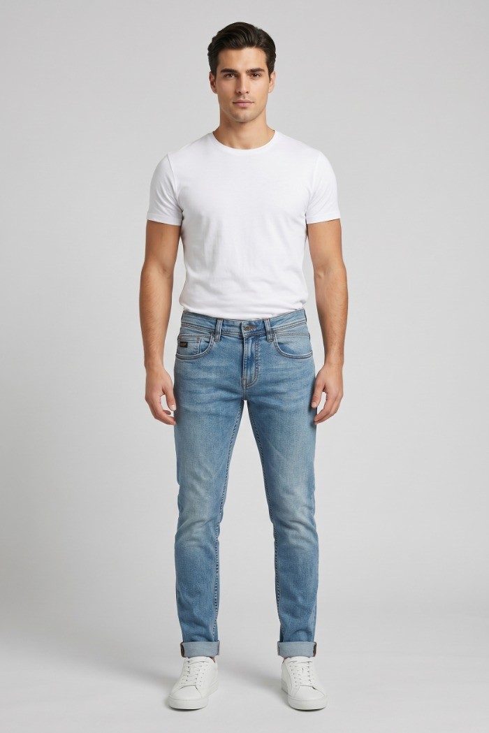 Guy jeans slim fit in denim stretch Jimb-489sn l50 m50048 [55b4cc97]