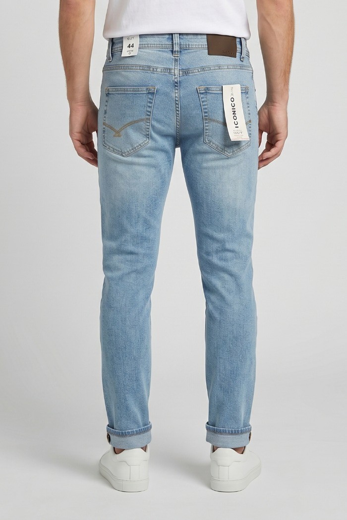 Guy jeans slim fit in denim stretch Jimb-489sn l48 m50046 [4ae0950b]