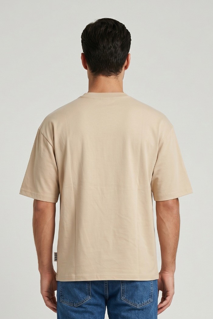 Icon t-shirt in cotone con logo in rilievo IUT036 [0297e20c]
