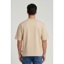 Icon t-shirt in cotone con logo in rilievo IUT036 [0297e20c]