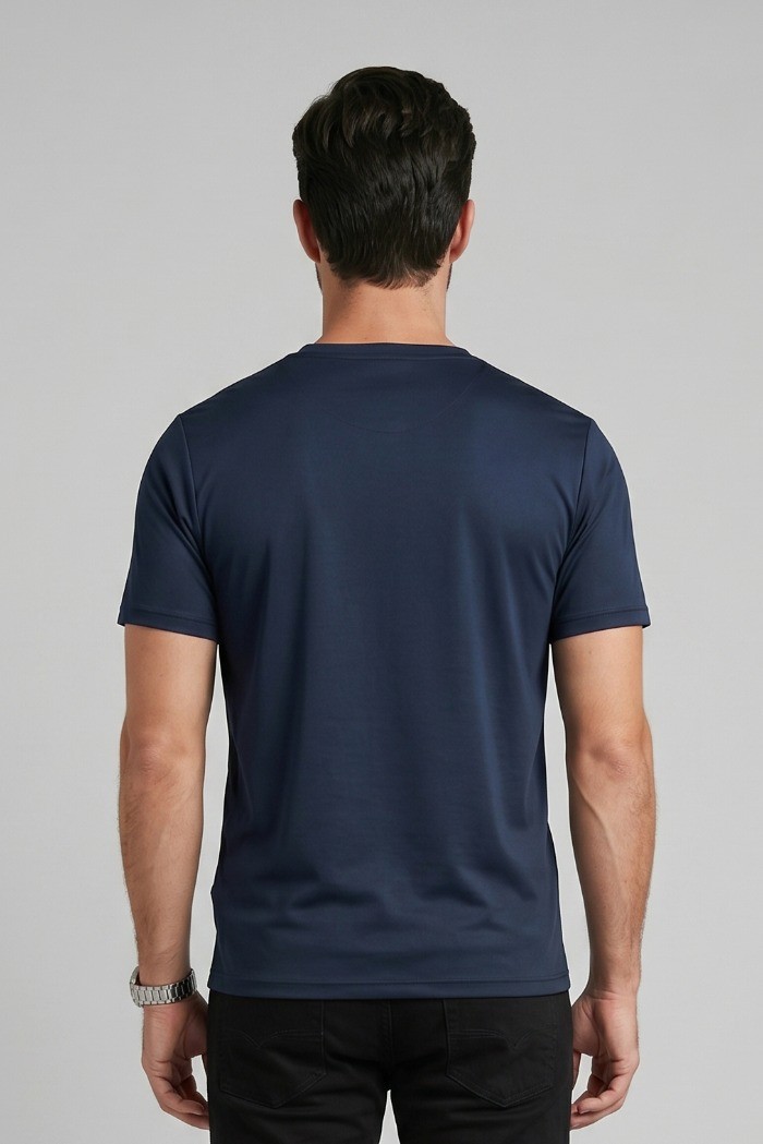 Moro t-shirt girocollo in misto cotone MEM600 [f455b5c4]