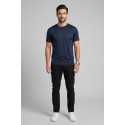 Moro t-shirt girocollo in misto cotone MEM600 [434874c0]