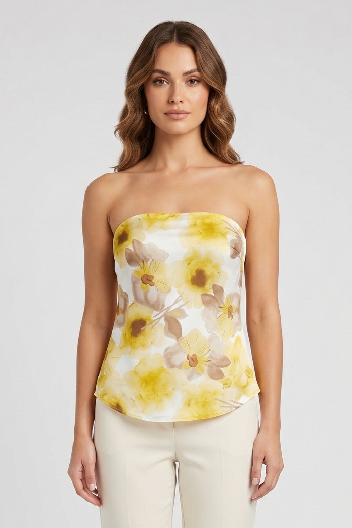 Fly Girl top in viscosa a fantasia 2698/01 [964c0ec7]