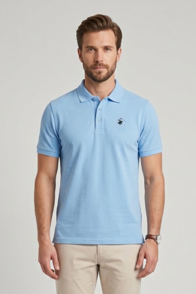 Beverly Hills Polo Club polo in piquet di cotone P42560 — 805219040079738_2