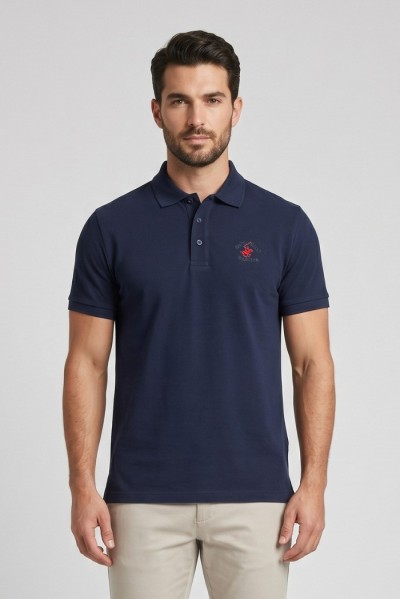 Beverly Hills Polo Club polo in piquet di cotone P42560 — 805219040079738_5