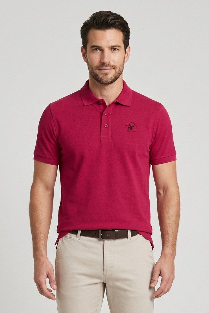 Beverly Hills Polo Club polo in piquet di cotone P42560 [f5556a05]