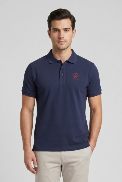 Beverly Hills Polo Club polo in piquet di cotone P42560 [d2ce802f]