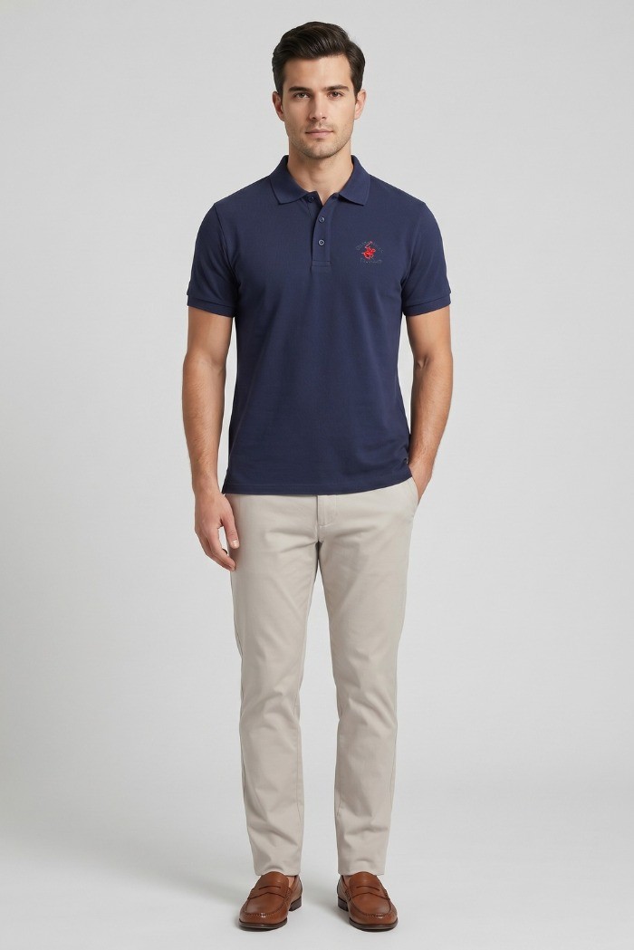 Beverly Hills Polo Club polo in piquet di cotone P42560 [bcf50226]