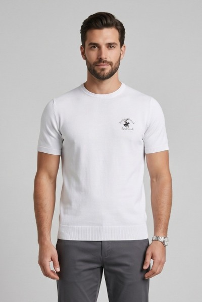 Beverly Hills Polo Club maglia mezza manica in cotone M436344 — 805219040079751_1