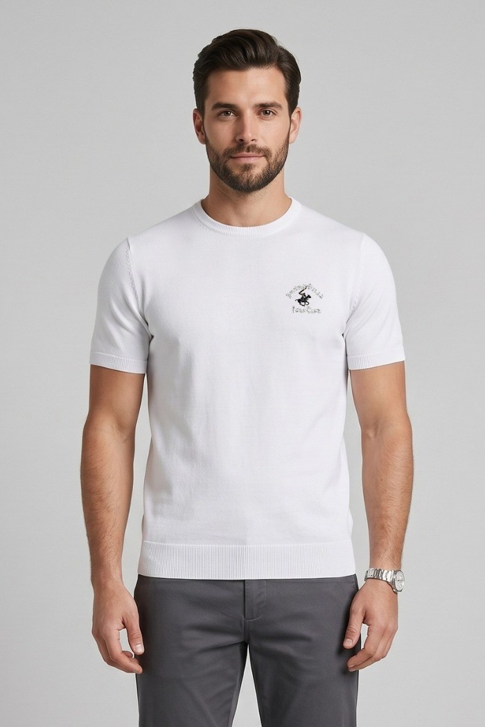 Beverly Hills Polo Club maglia mezza manica in cotone M436344 [0c93fc4a]