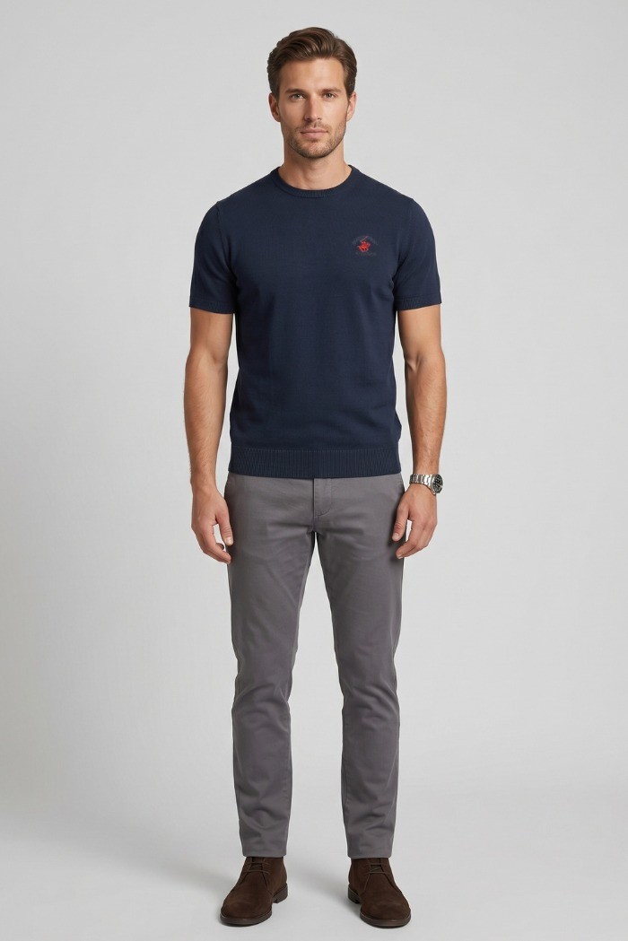 Beverly Hills Polo Club maglia mezza manica in cotone M436344 [f9b6c445]
