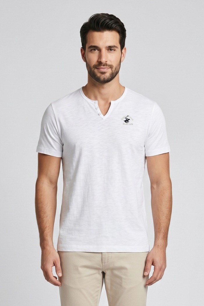 Beverly Hills Polo Club t-shirt in jersey di cotone TS412108 [b4f59488]