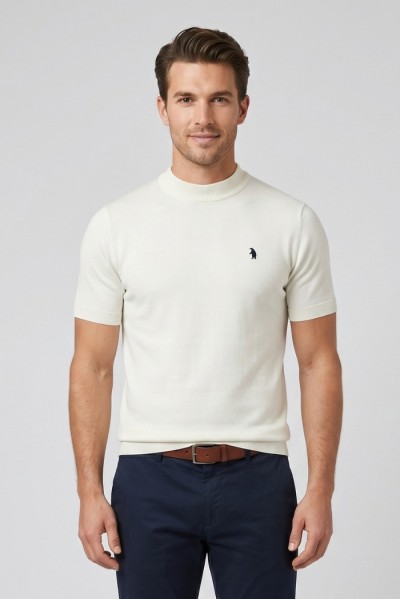 Refrigue t-shirt in filo di cotone R4060M261 [e7c4d647]