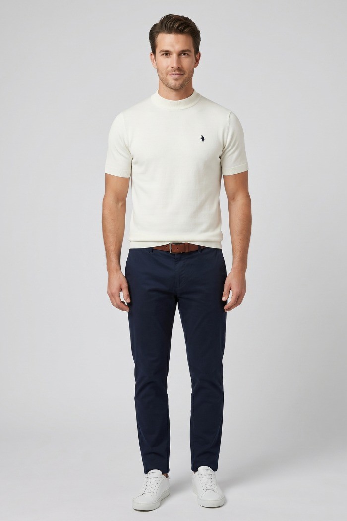 Refrigue t-shirt in filo di cotone R4060M261 [89ff544e]