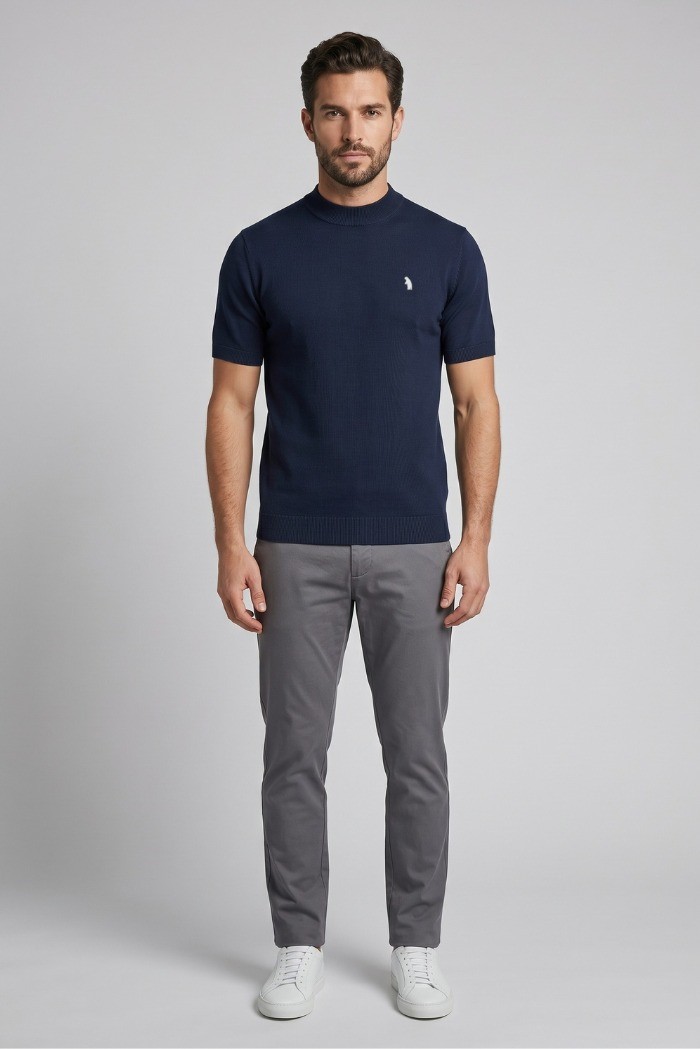 Refrigue t-shirt in filo di cotone R4060M261 [12e1ee48]