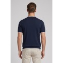 Refrigue maglia in filo di cotone con contrasti R4064M261 [dcb6a042]