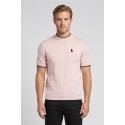 Refrigue maglia in filo di cotone con contrasti R4064M261 [9ea43151]