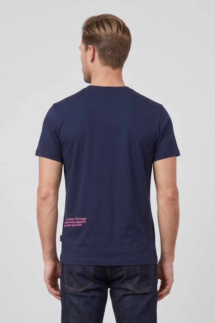 Refrigue t-shirt in jersey di cotone R4521M261 [54a1d86f]
