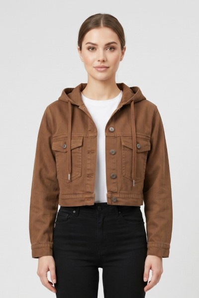 PDK giubbino in denim di cotone stretch 2225PGJ9554 [26fdf419]