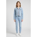 PDK giubbino in denim di cotone stretch 2225PGJ9556 [b79dee26]