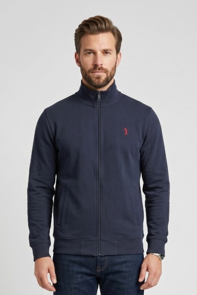 US Golf Club felpa con zip Fiorello FE102 [5ef52cda]