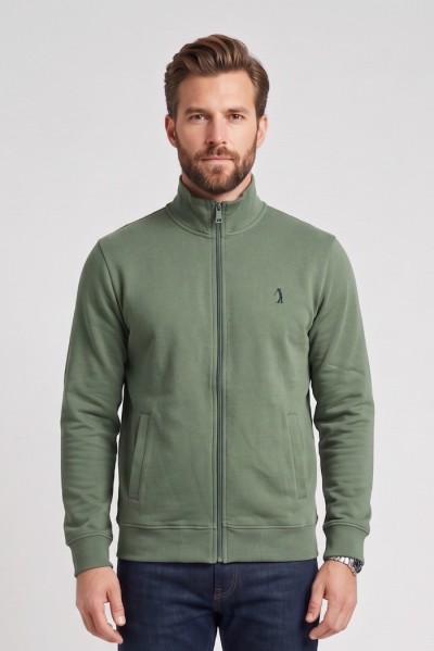 US Golf Club felpa con zip Fiorello FE102 [475cd05e]