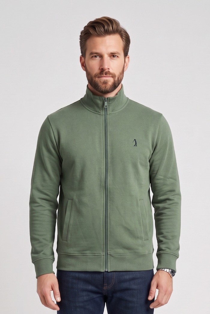 US Golf Club felpa con zip Fiorello FE102 [475cd05e]