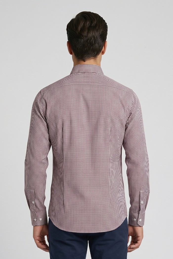 Vipa Camiceria camicia botton down a quadri in cotone Amster [af5bf748]