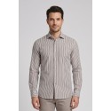 Vipa Camiceria camicia rigata in cotone Tarra [74af554b]