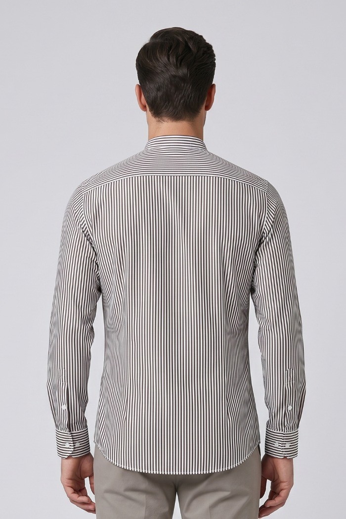 Vipa Camiceria camicia rigata in cotone Tarra [ad891646]