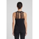 Fresh Flower canotta in viscosa stretch con inserti in pizzo FD603 [33740ef6]