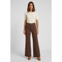 Fly Girl pantalone flare in cotone stretch 31329/02 [5ba7322c]