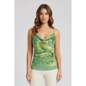 Fly Girl top in viscosa a fantasia 2984/03 [3f52ff87]
