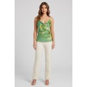 Fly Girl top in viscosa a fantasia 2984/03 [51697d8e]